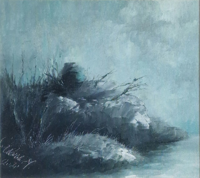 Картина «Дом на болотах» / House on the Marsh